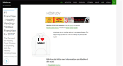 Desktop Screenshot of hostlov.se